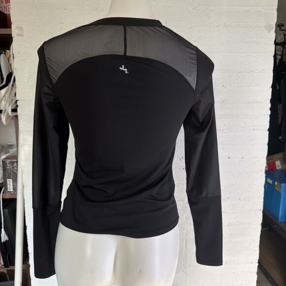 Joy Lab Athletic Mesh Detail Long Sleeve S Athleisure Sporty Chic Streetwear - Picture 4 of 6